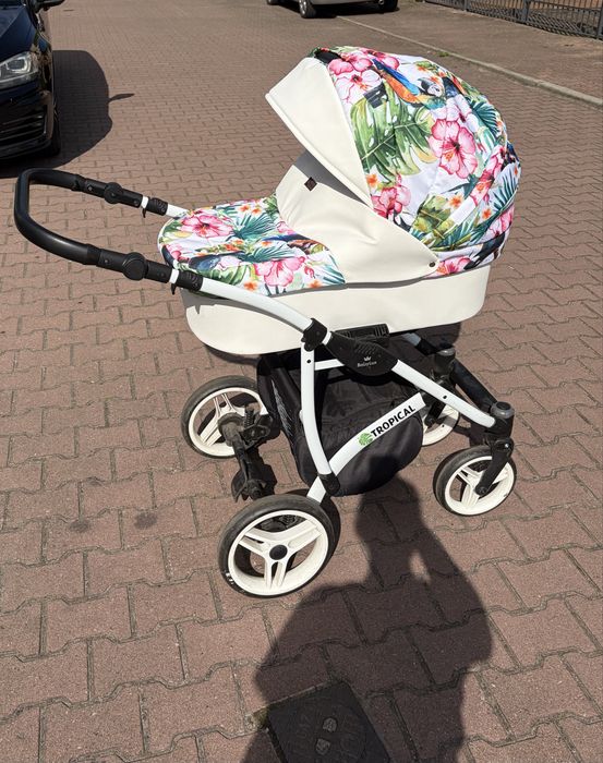 Wózek dziecięcy 3w1 babylux tropical