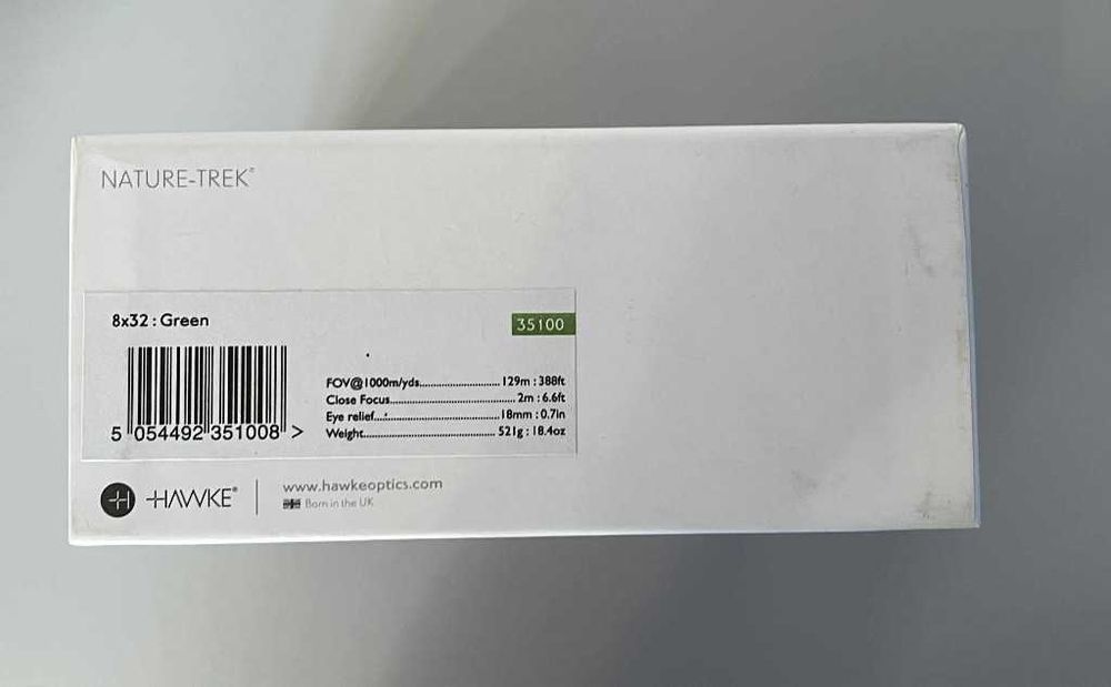Lornetka Hawke Nature Trek 8x32 Zielona
