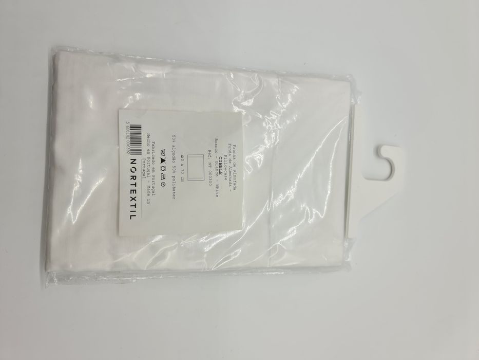 Fronha de almofada Nova branca 50 x 70