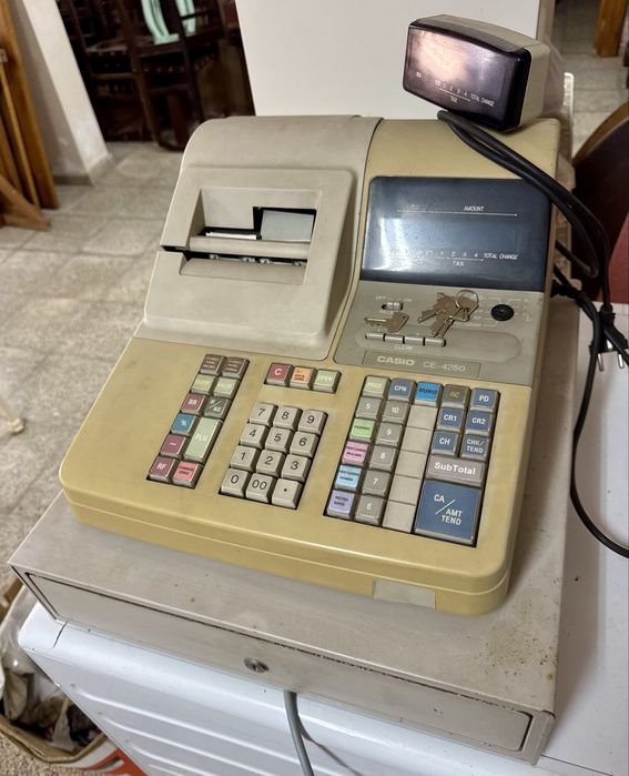 Máquina registadora CASIO