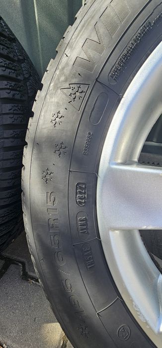 Колеса,комплект 5×112 зима 195/65 R15 Дуже хороший стан!!