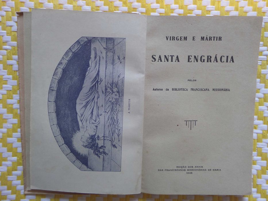 SANTA ENGRÁCIA, VIRGEM E MÁRTIR - Biblioteca Franciscana Missionária