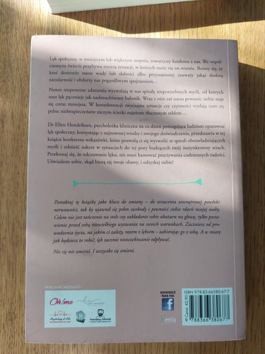 Książki Jak mniej myśleć, Jak przestać się bać