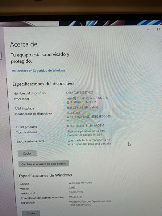 PC gamer / pack completo oferta