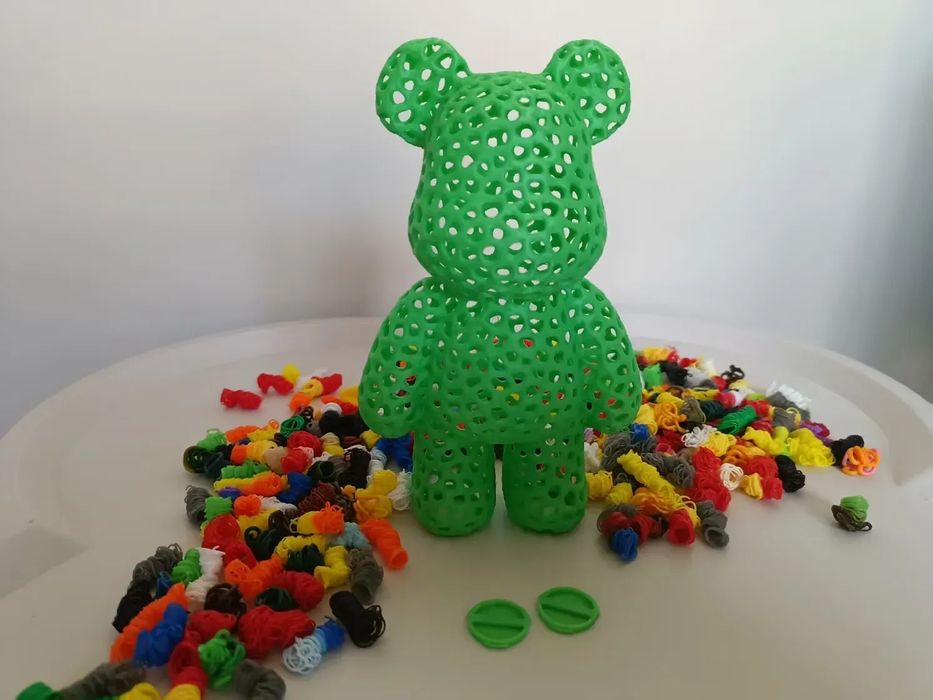 Urso Oco Estilo "Cocô de Bambu"