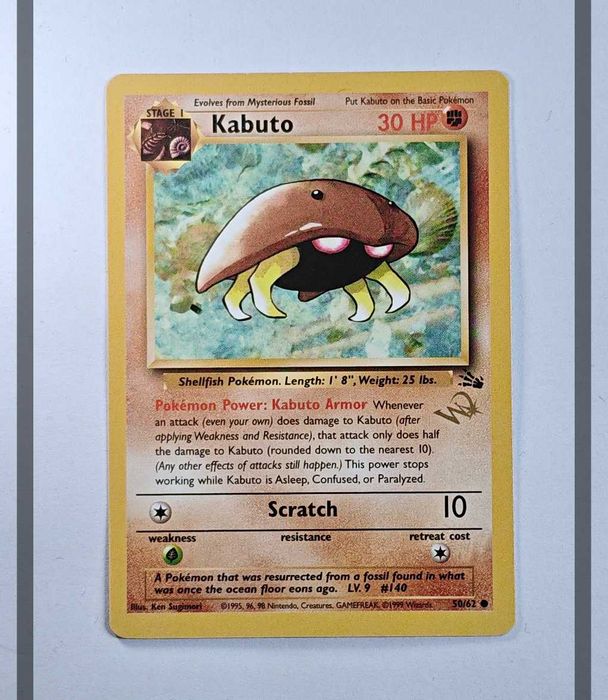 Kabuto 50/62 FO WPR Stamped Promo Pokemon ENG-NM