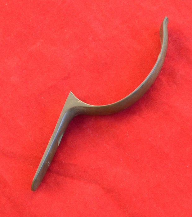 Stare mosiężne okucie od czarnoprochowca