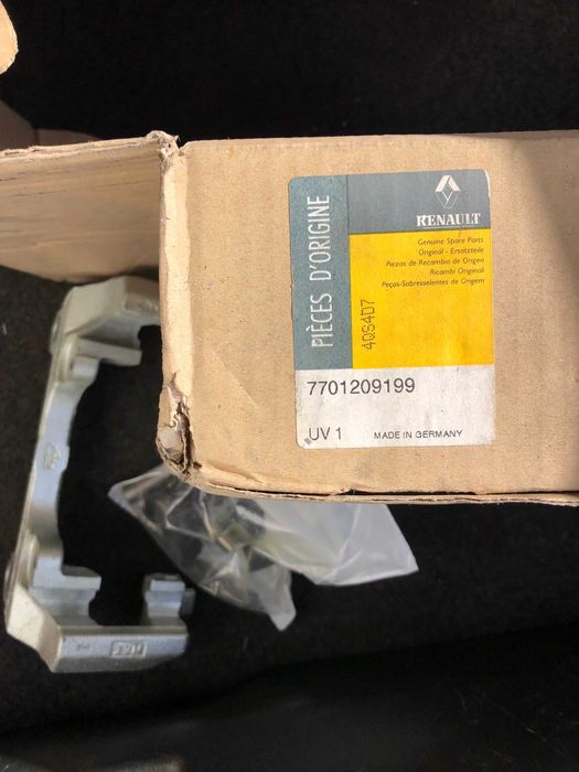 Pinça de travão e Suporte Renault Scénic 2 e Grand Scénic 2, drt (Novo