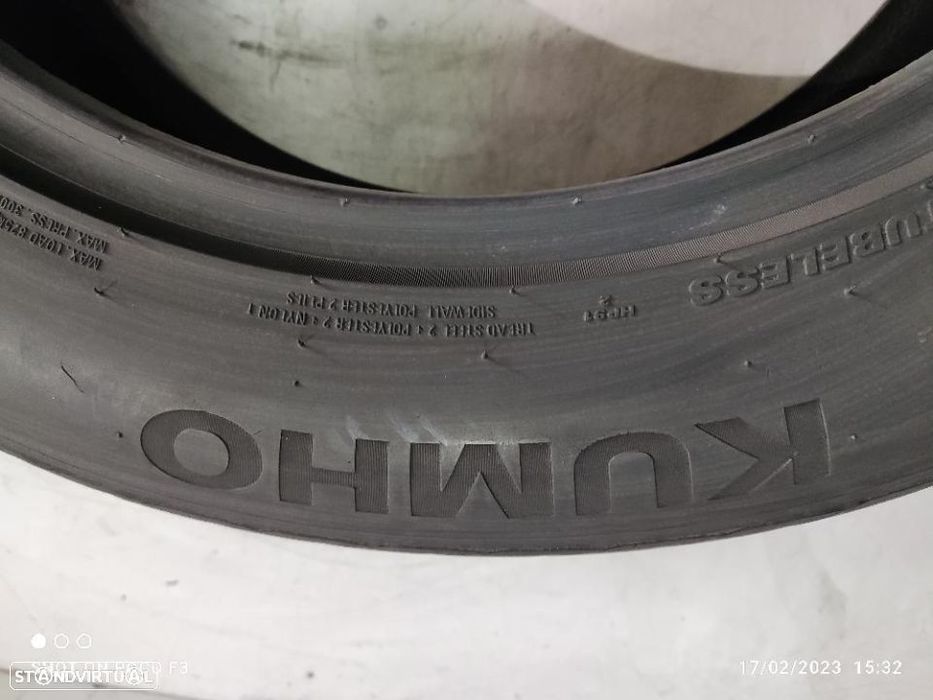 2 pneus semi novos 235-55r19 kumho - oferta dos portes