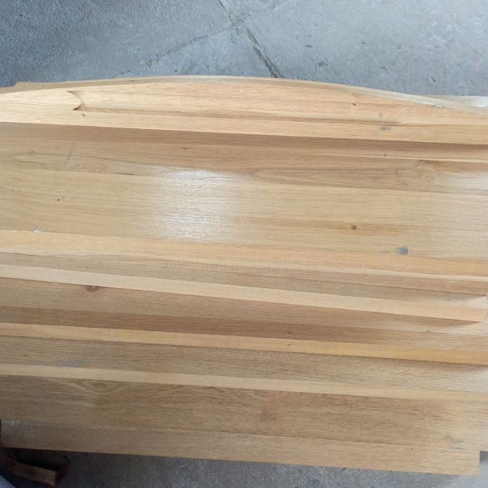 Stopnie schodów dąb