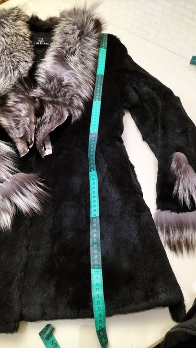 Шуба, мех кролика