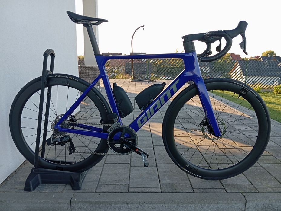 Sprzedam rower szosowy Giant Propel Advanced 1, M/L ( 177-187 cm), koła Giant slr 2 stożek 50