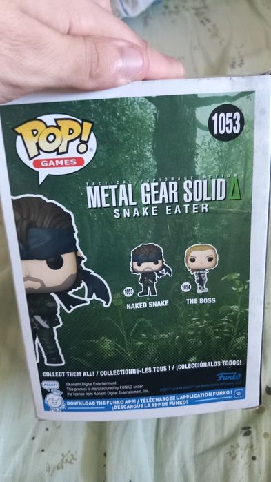Funko Pop: Naked Snake (Metal Gear Solid Delta)