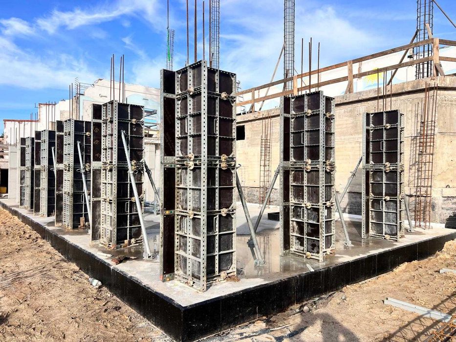 Zestaw lekkich szalunków ściennych TYP TEKKO 50 kN – 68,40 m²