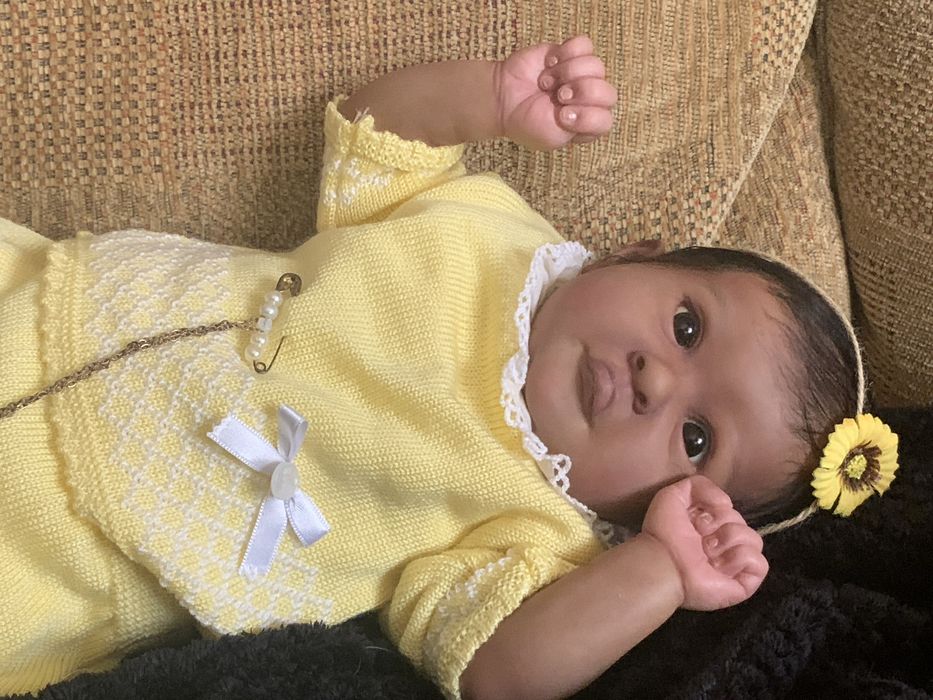 Reborn mulata etnica vinil