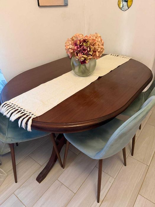 mesa de jantar extensível