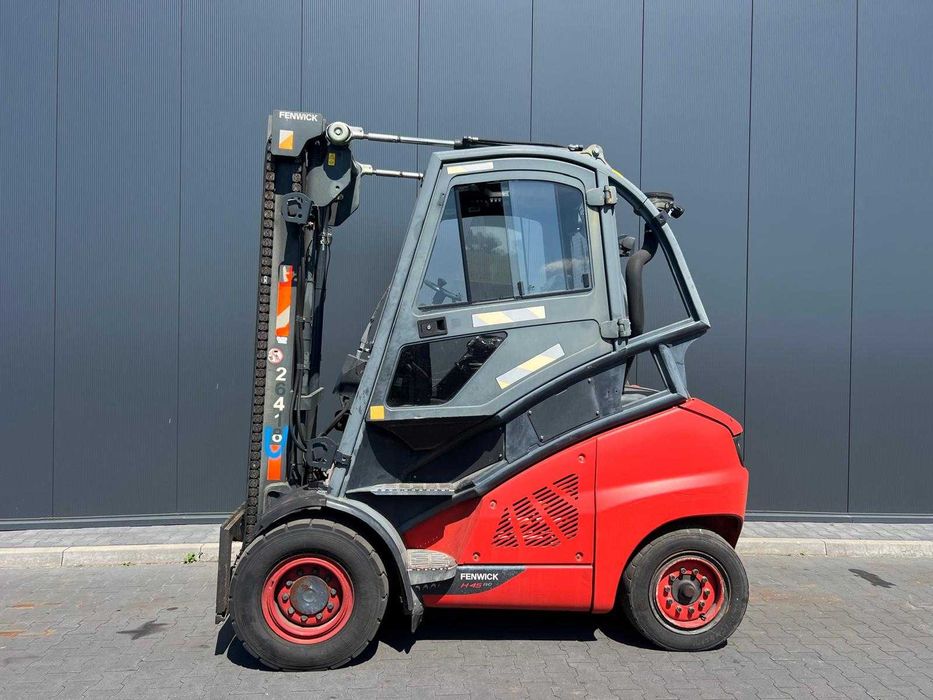 Wózek widłowy LINDE H45D, maszt standard, rok produkcji 2014
