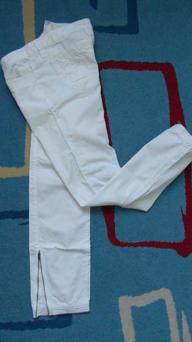 Damskie spodnie _BIG STAR - Agnes Pants / Biel_ rozmiar 29/32_fajne