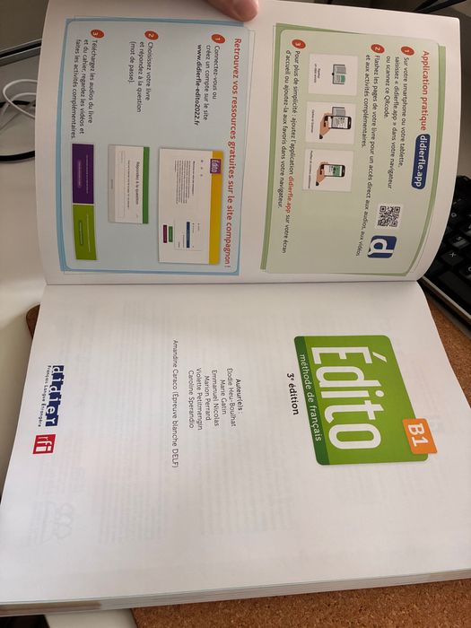 Édito B1 komplet podręcznik i ćwiczenia francuski
