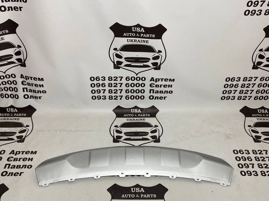 FORD EXPLORER Накладка переднього бампера (сіра) 2018-19