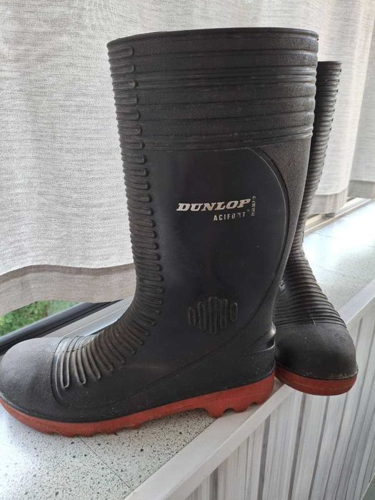 Гумові чоботи Dunlop 48р. (устілка 32см)