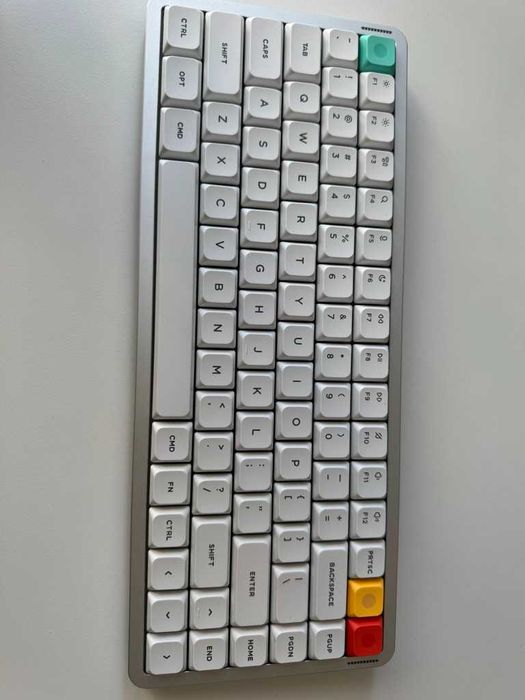Klawiatura mechaniczna NuPhy Air75 V3 + Wrist Rest — stan idealny