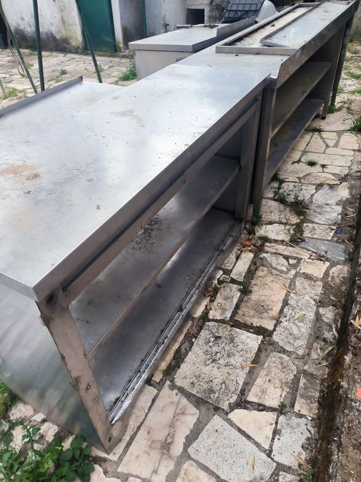 Bancadas inox varias