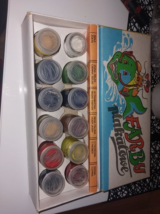 Farby plakatowe Nowe prl idealne