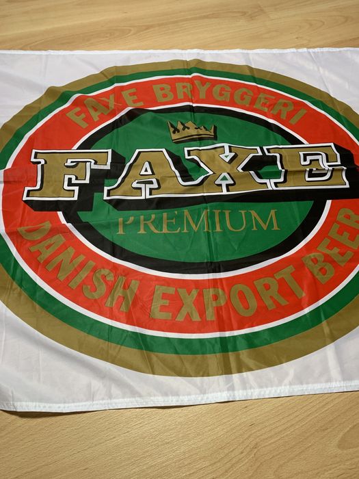 Bandeira da cerveja Fax grande