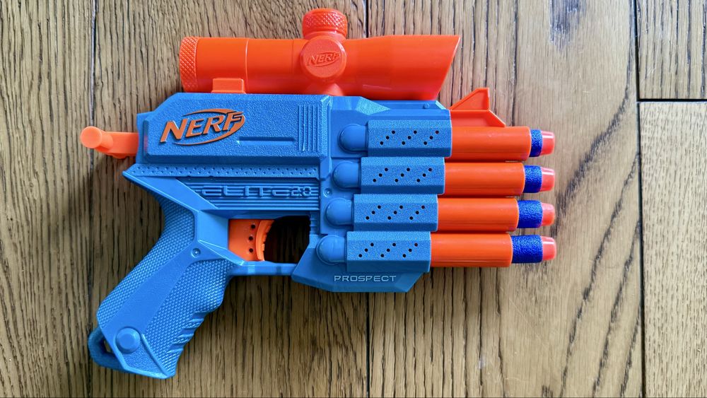 Nerf ELITE Prospect 2.0 strzelba pistolet na strzałki