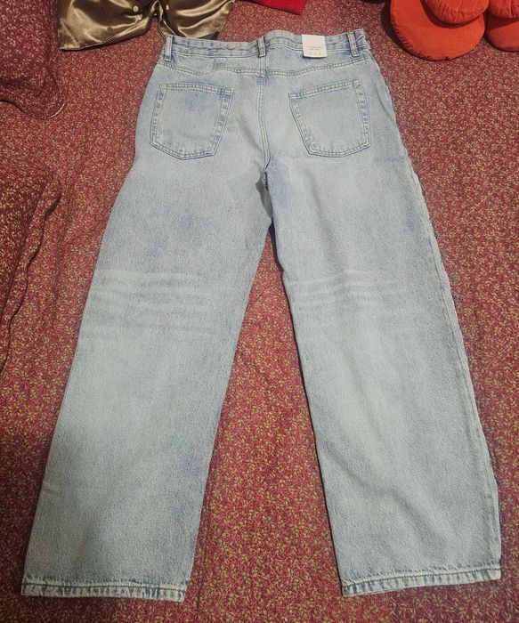 Джинсы широкие молодежные Zara