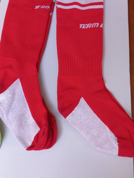 Meias de futebal  junior Team Quest e Nike dri fit