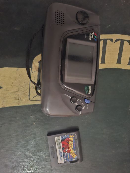 Game gear + jogo spider man