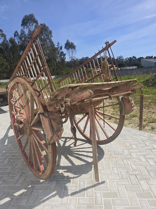 Charrete / carroça antiga agricola