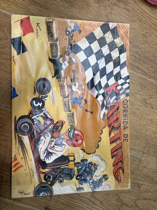 Jogo Corrida de Karting vintage