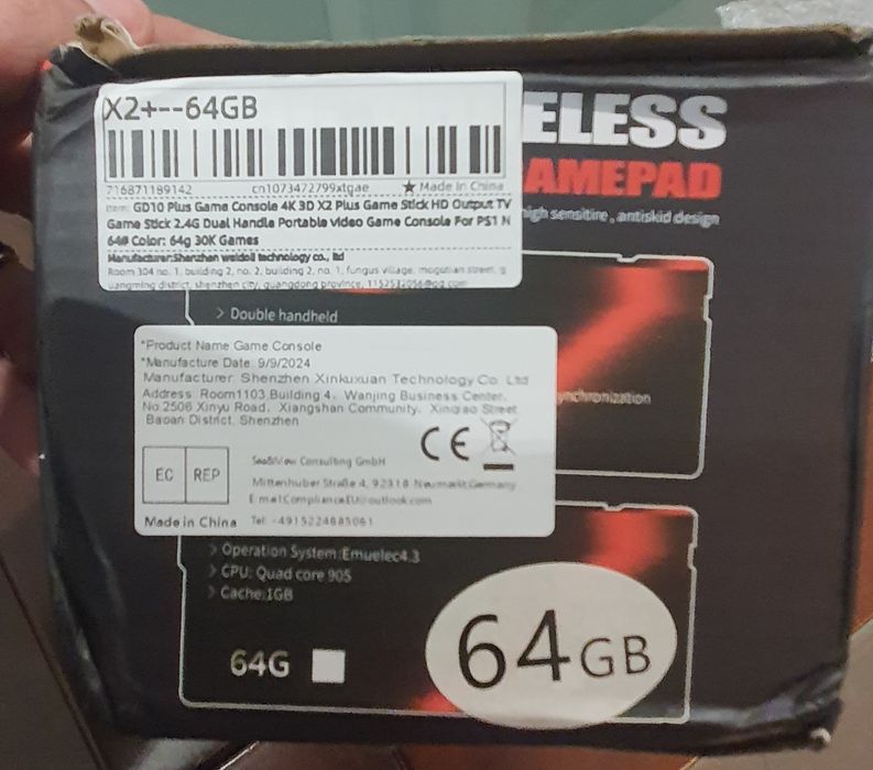 Consola jogos arcade/retro