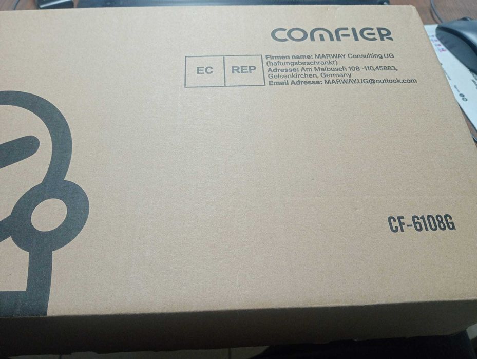 Massajador Shiatsu Comfier CF-6108G (Novo) – Aquecimento e Massagem 3D