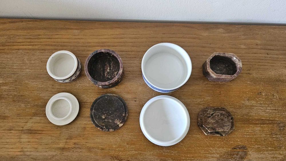 Caixinhas de porcelana