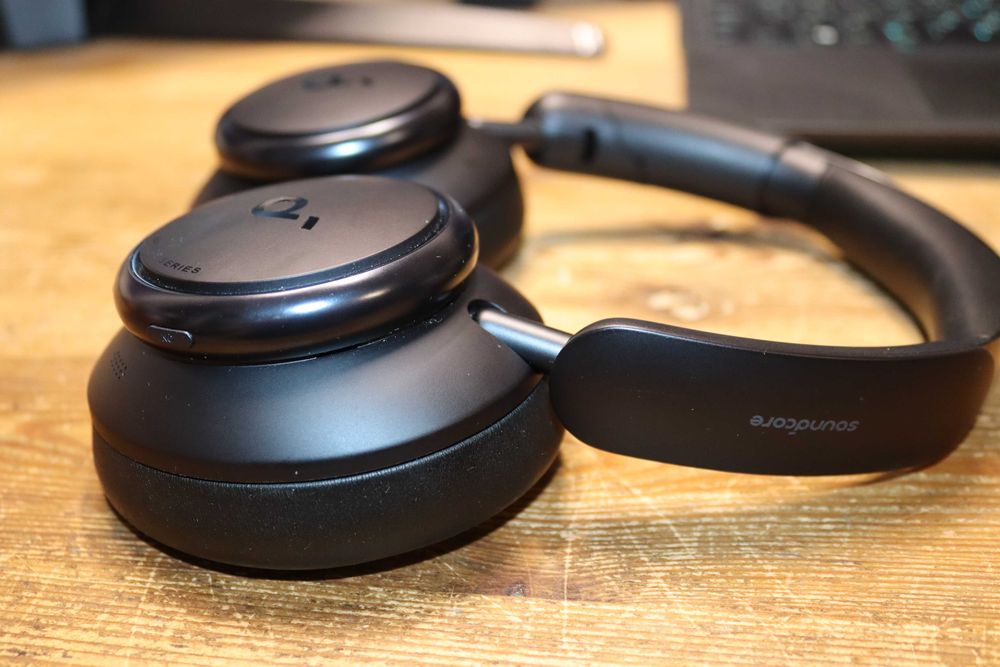 Słuchawki bezprzewodowe nauszne Soundcore Space Q45 czarne (5905)