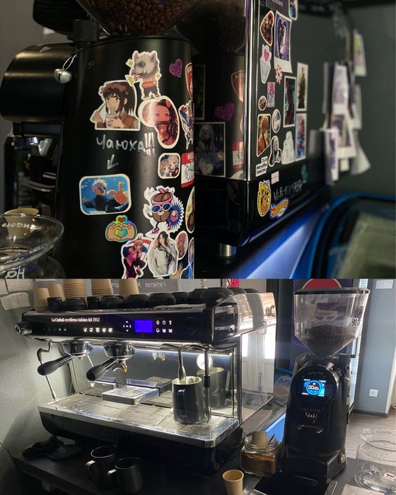 Професійна кавомашина / гріндер / кавомолка / нокбокс / Пітчери