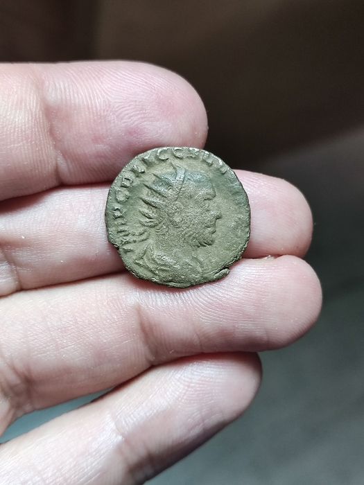 Duas moedas romanas de Galieno