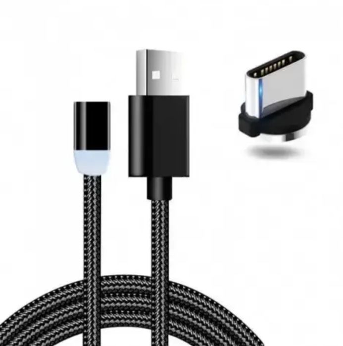 Магнітний USB Кабель для Швидкої Зарядки