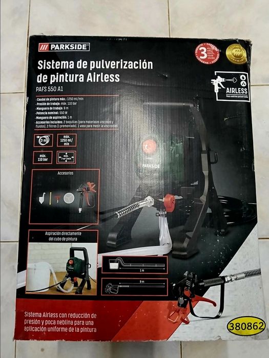 Acessórios para sistema de pintura Parkside
