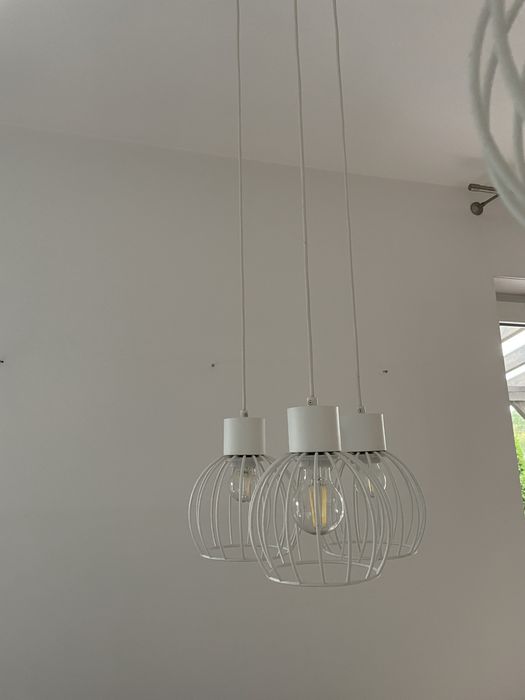 Metalowe lampy wiszace 2 sztuki