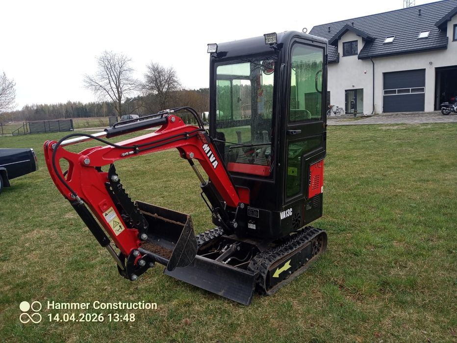 Mini koparka  2024r