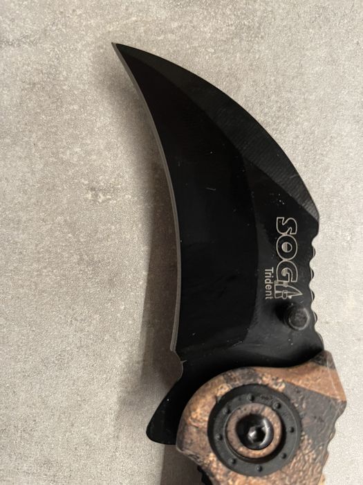 Nóż SOG Trindent - tactical knives - karambit