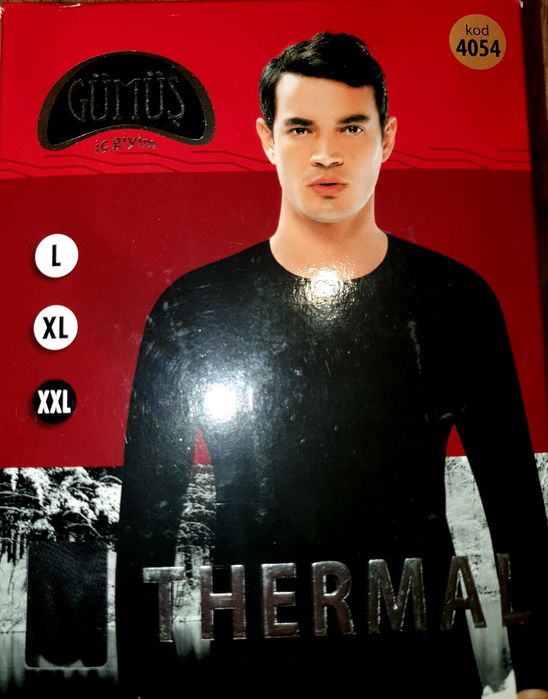 Термобелье мужское, кофта Турция