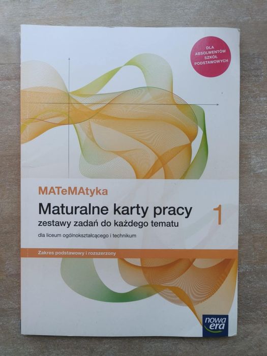 Matematyka maturalne karty pracy 1, 2, 3v