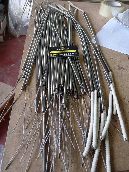 Гріючі спіралі з фехралі, ніхрому. Спіраль для пічі. Спіраль ТенПро.