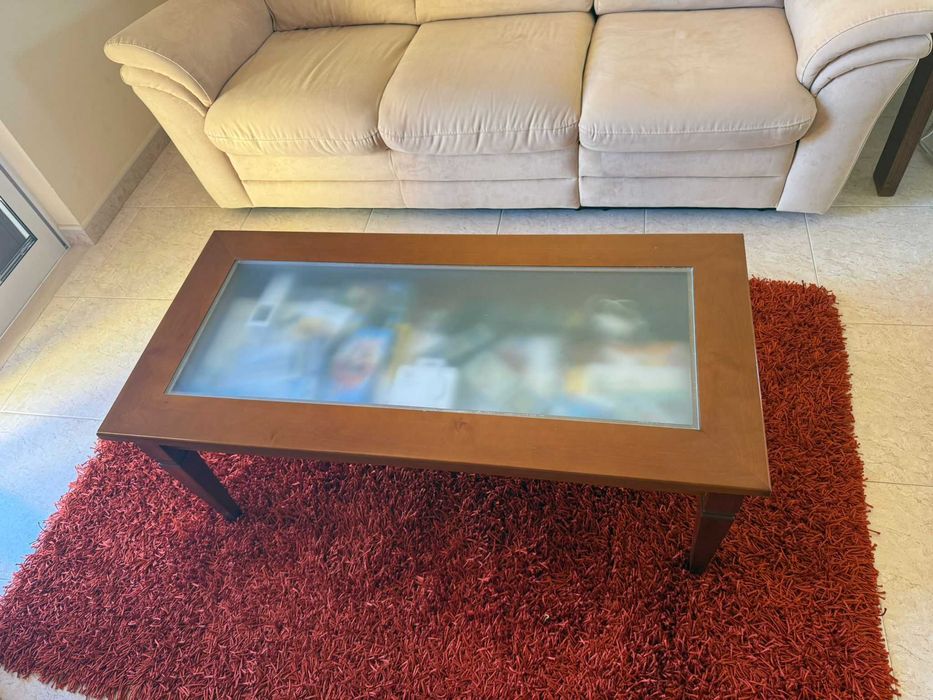 Mesa centro sala e apoio TV